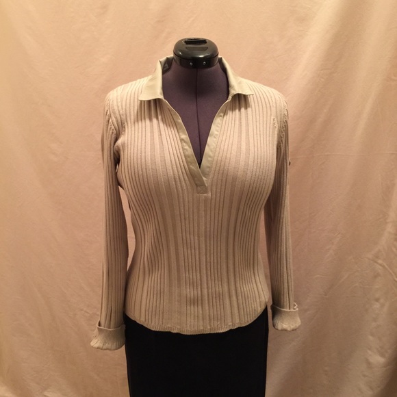 NWOT 💗Liz Claiborne knit sweater top - Picture 3 of 13